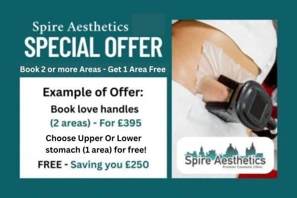 Fat Freezing Promotion Leigh on Sea from Spire Aesthetics - Book Today!