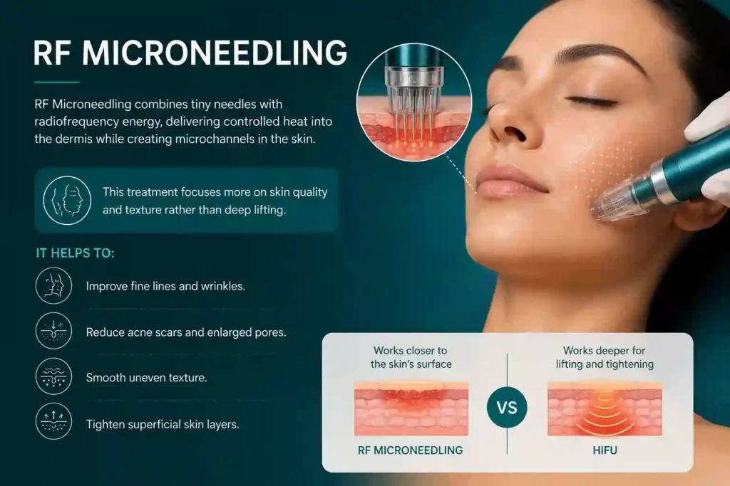 What Does RF Microneedling Do That HIFU Alone Cannot Leigh on Sea